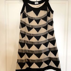 Temperley London 100% Silk Geometric Dress